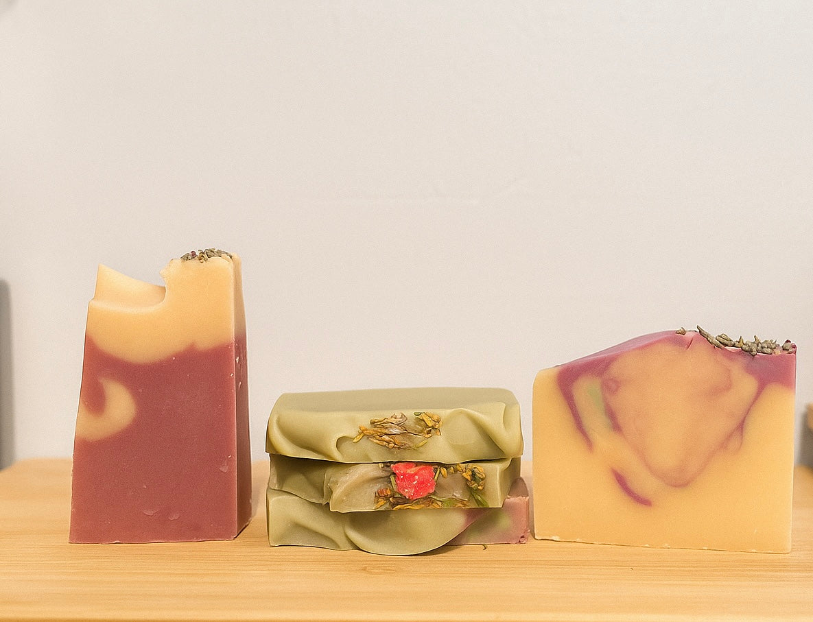 Sample/Travel Packs -Made with real Goats Milk, Grass Fed Tallow soap