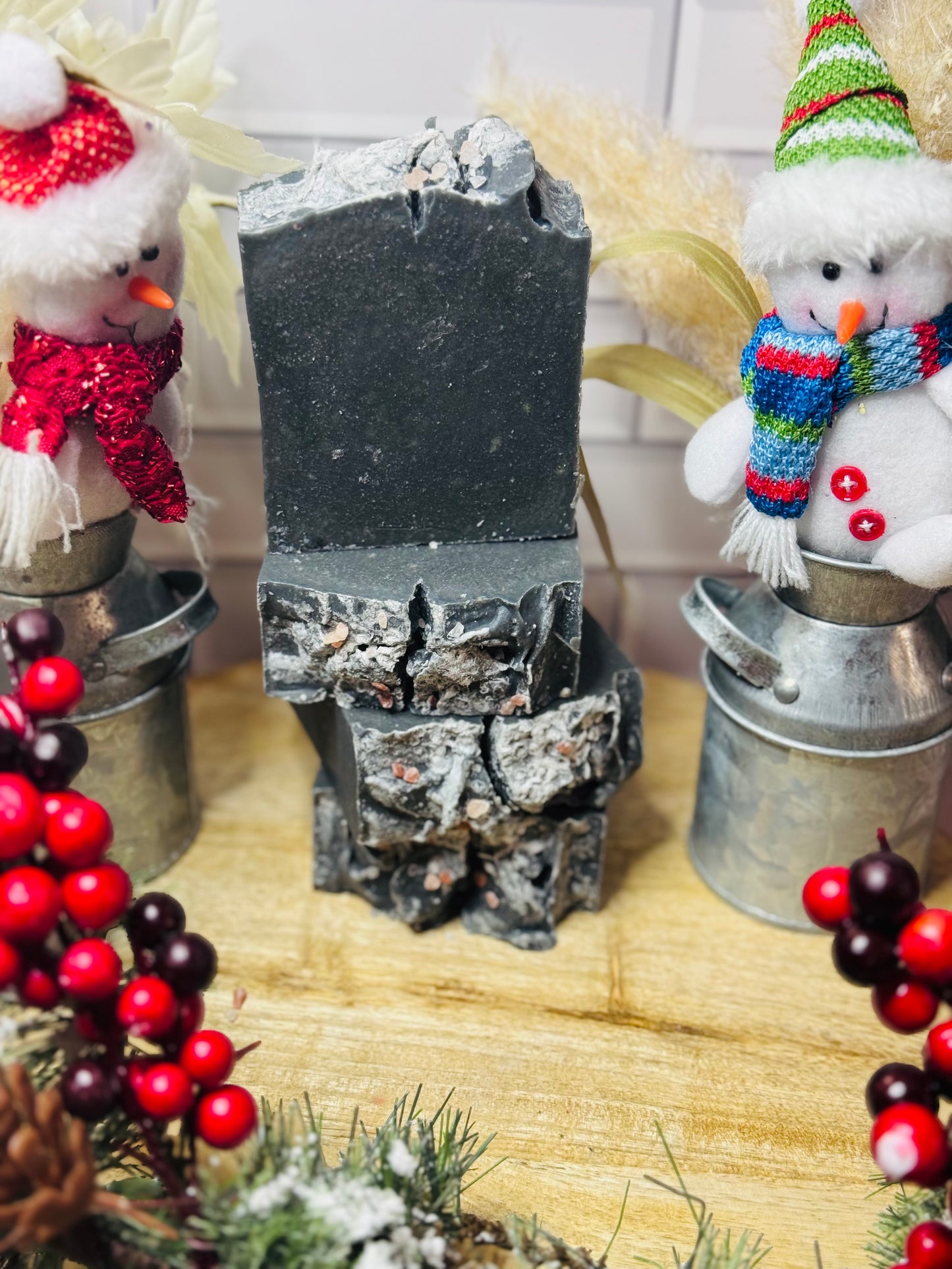 Lump of Coal Artisan Soap Bar — Scented & Unscented Options