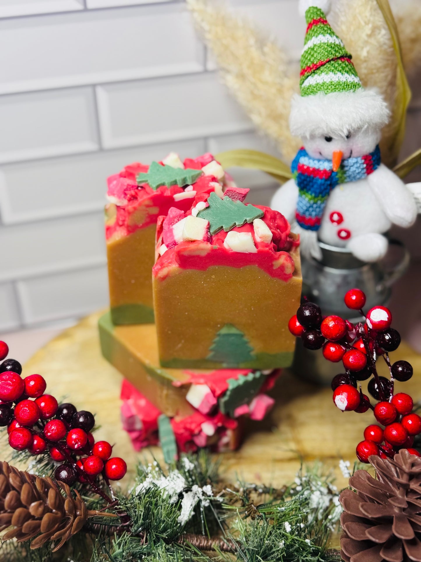 Christmas Memories -Made with real Goats Milk, Grass Fed Tallow soap