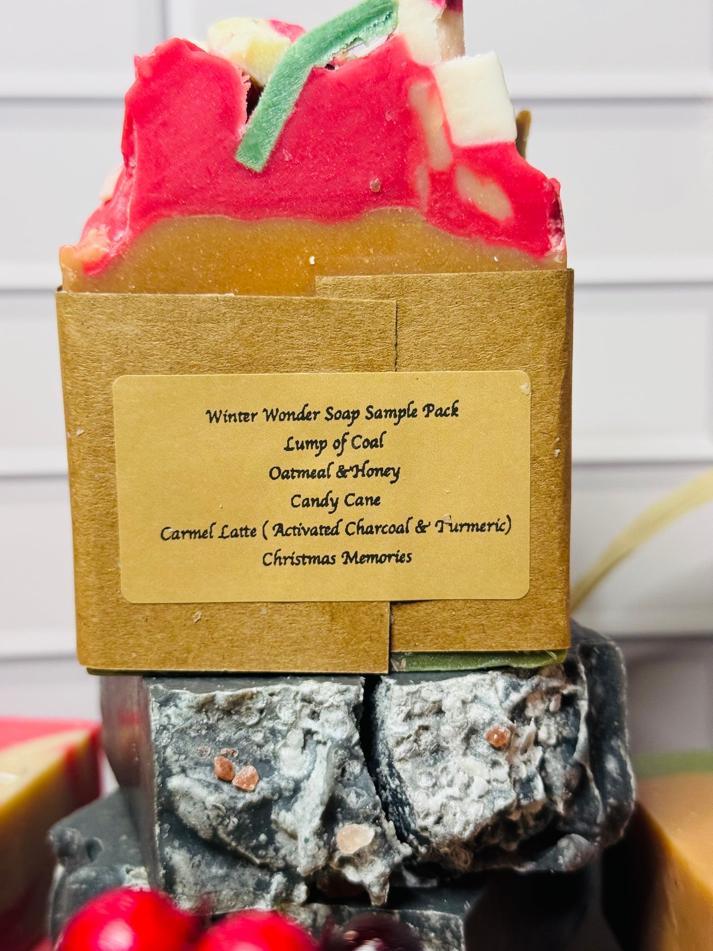 Sample/Travel Packs -Made with real Goats Milk, Grass Fed Tallow soap