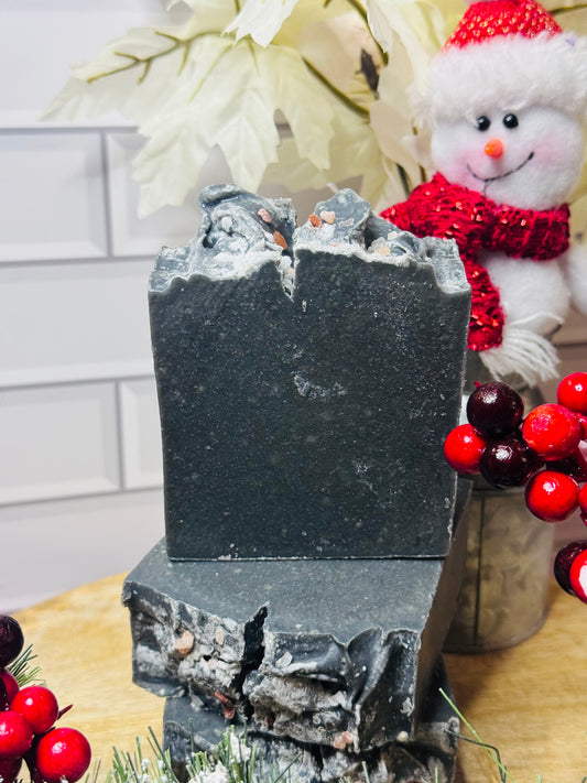 Lump of Coal Artisan Soap Bar — Scented & Unscented Options