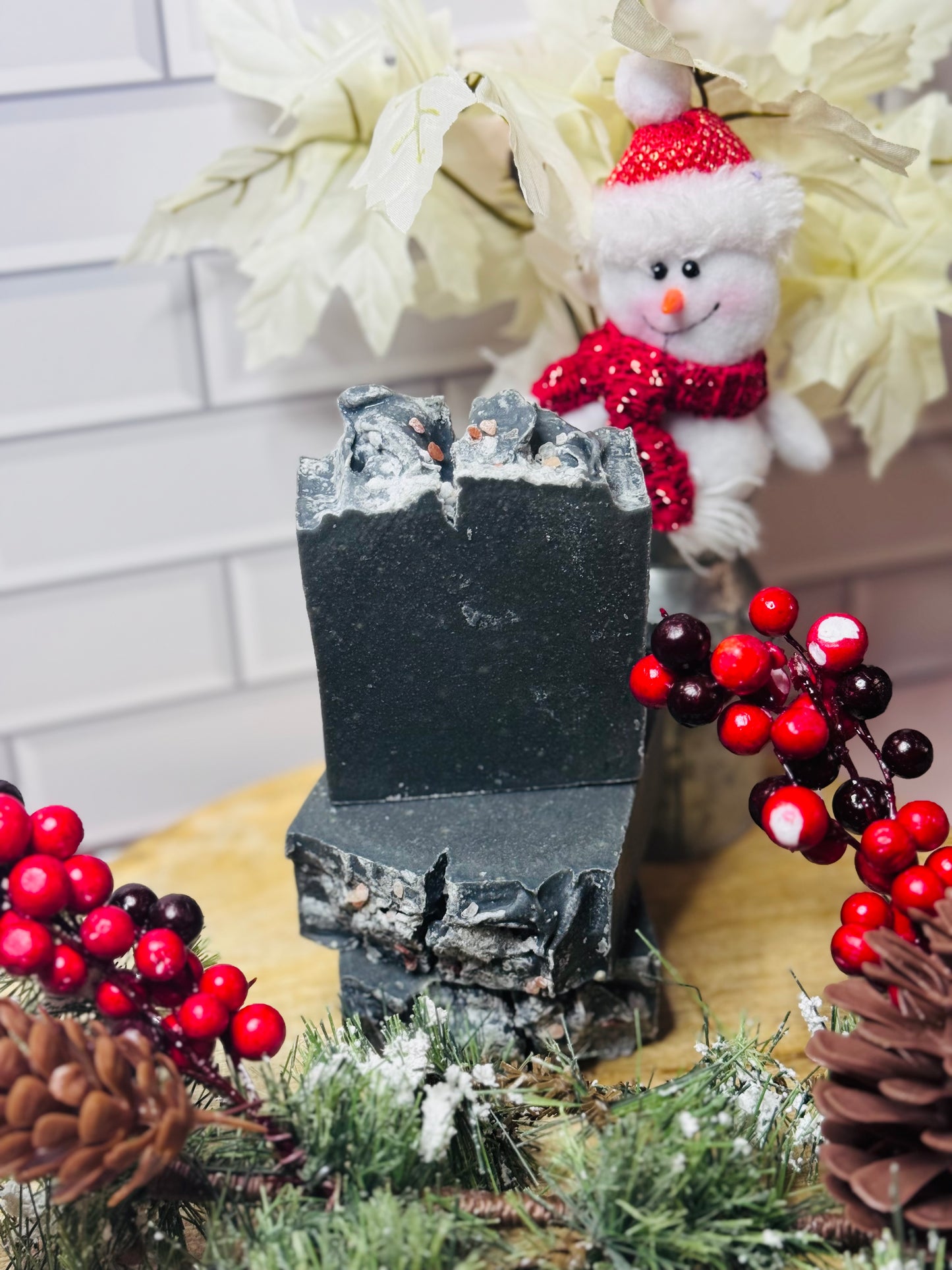 Lump of Coal Artisan Soap Bar — Scented & Unscented Options