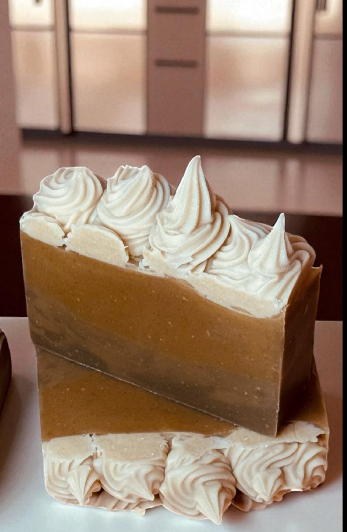 Pumpkin Pie -Made with real Goats Milk, Grass Fed Tallow soap