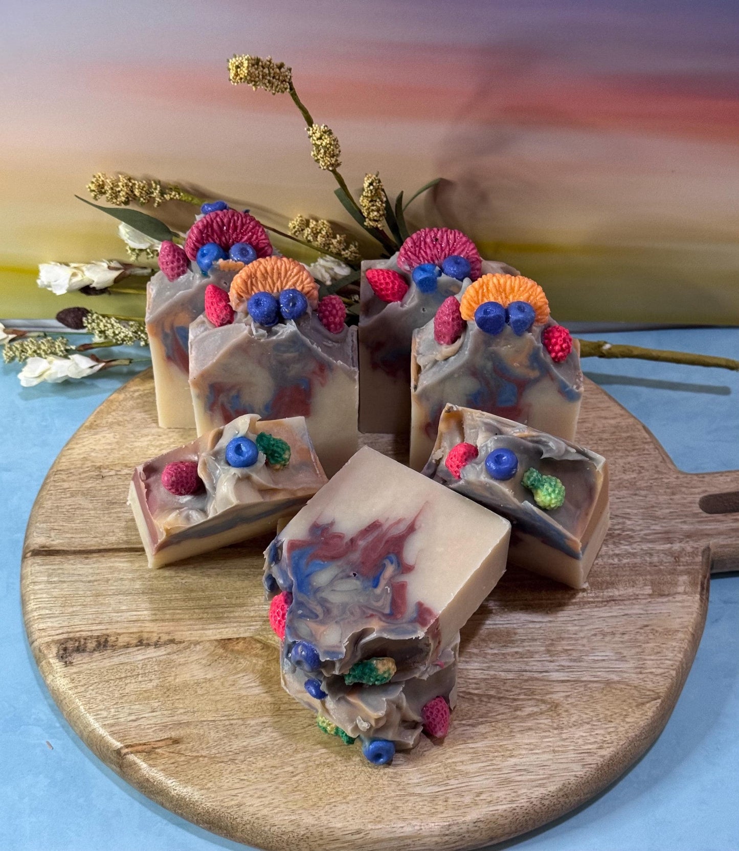 Island Fun Bar  Made with real Goats Milk, Grass Fed Tallow Soap