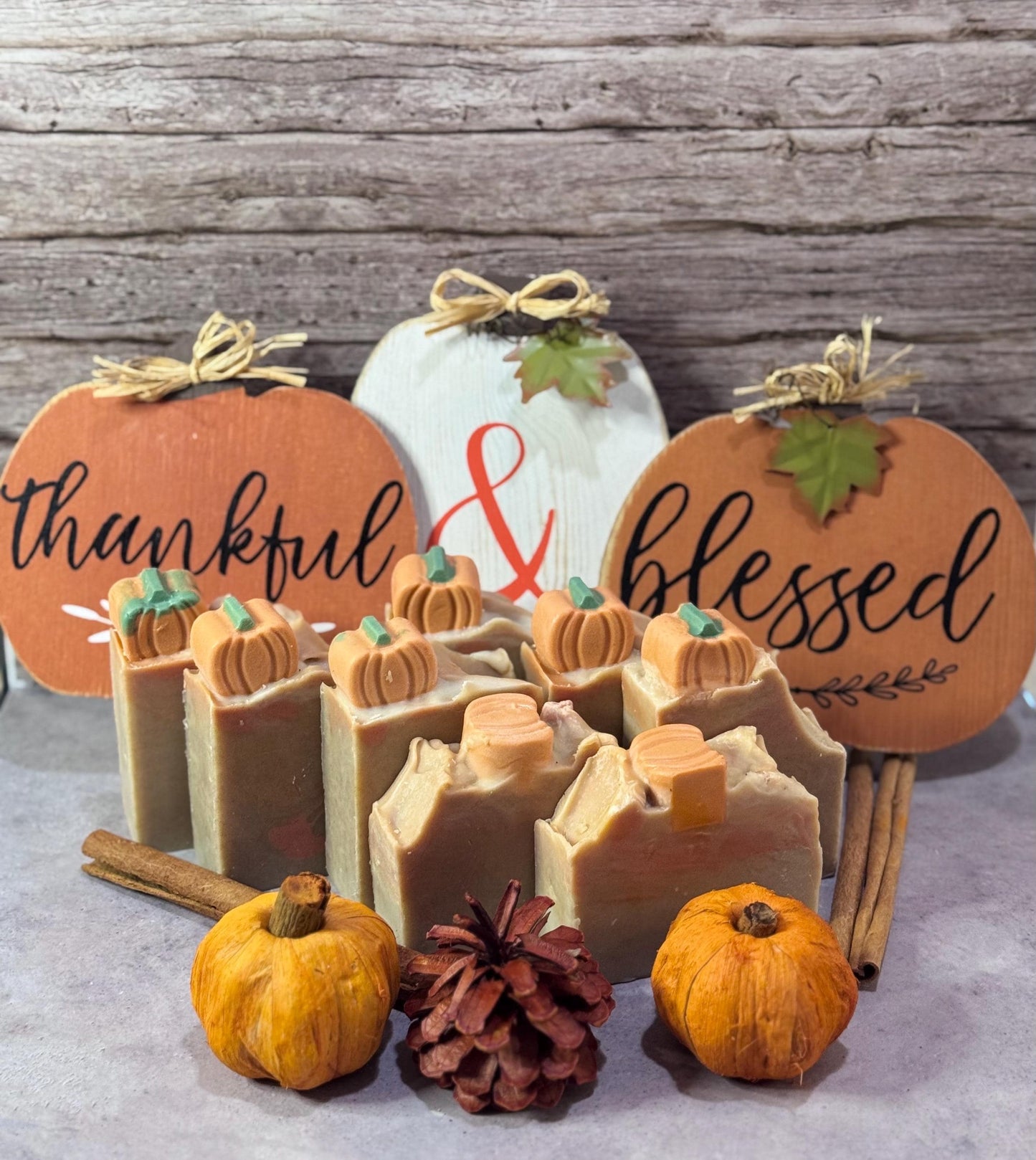 Pumpkin Spice! Made with real Goats Milk, Grass Fed Tallow