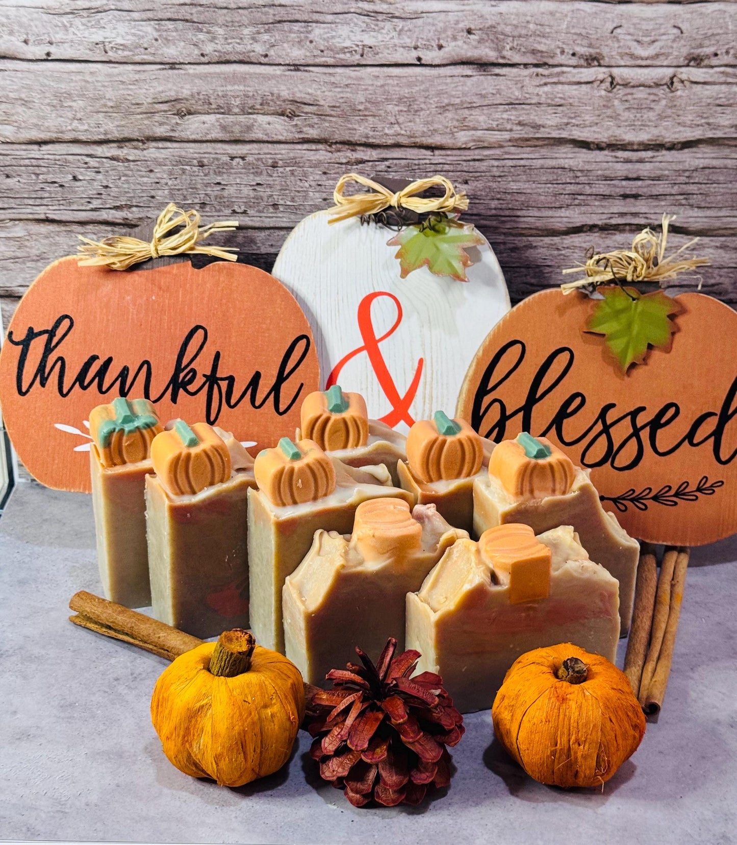 Pumpkin Spice! Made with real Goats Milk, Grass Fed Tallow