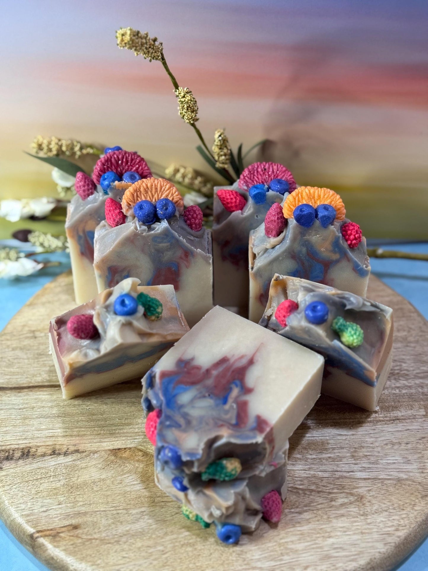 Island Fun Bar  Made with real Goats Milk, Grass Fed Tallow Soap